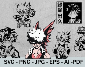 Art & Collectibles Clip Art My hero academia,boku no hero Clipart ...