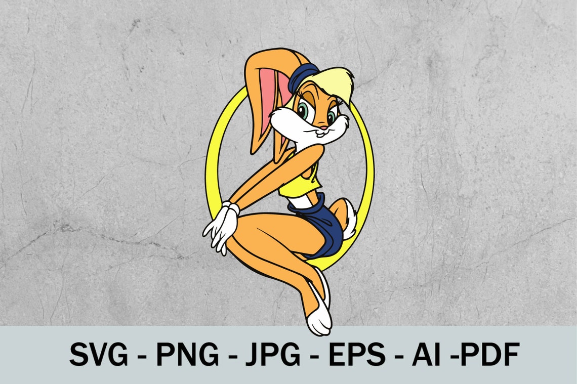 Lola bunny svg Looney Tunesbugs bunny svg Cut File Clipart | Etsy