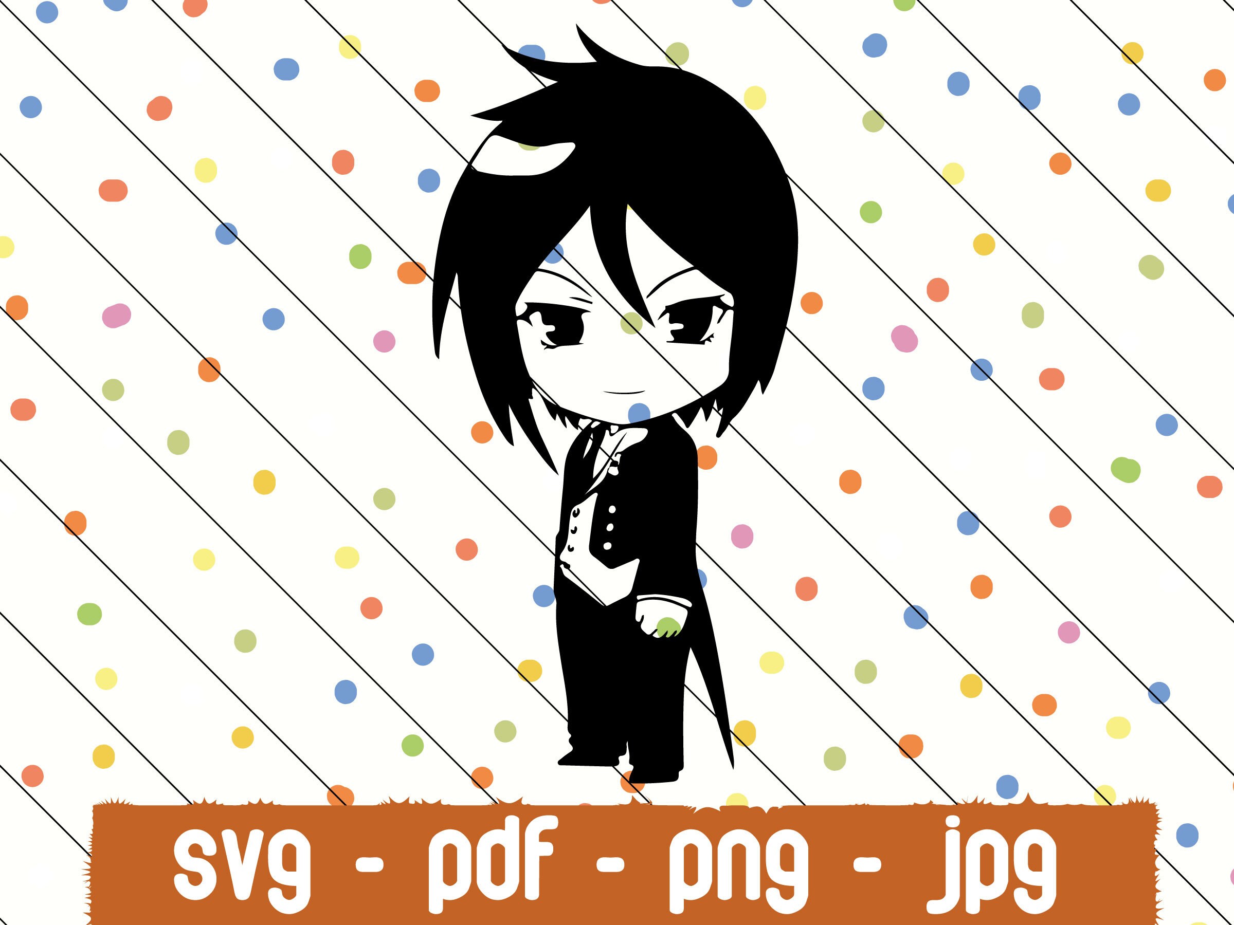 Jujutsu Kaisen Svg Anime Svg Clipart Instance Donwload | Etsy