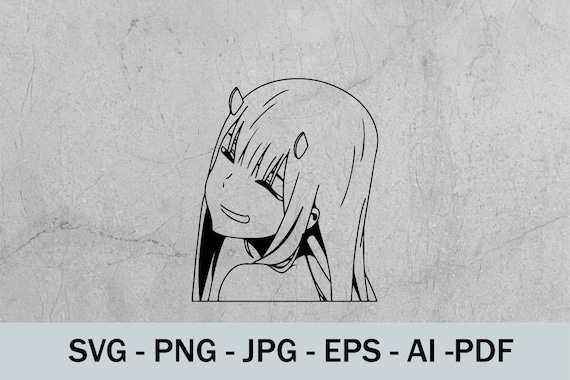 Darling Franxx Zero Two Anime Hiro Waifu Cute 02 Anime Etsy