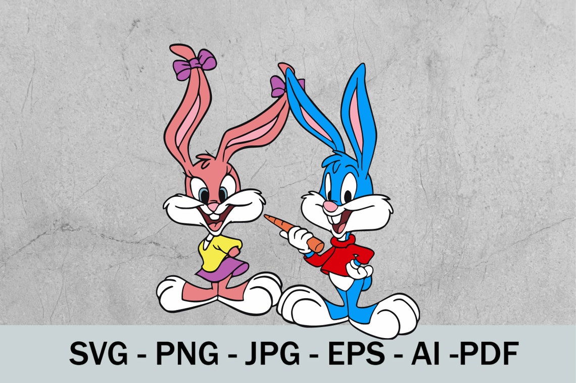 Lola bunny svg Looney Tunesbugs bunny svg Cut File Clipart | Etsy