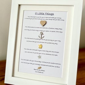 Personalised Sympathy & Condolence Gift, Bereavement Gift, Keepsake, Memorial Frame, Loving Gift