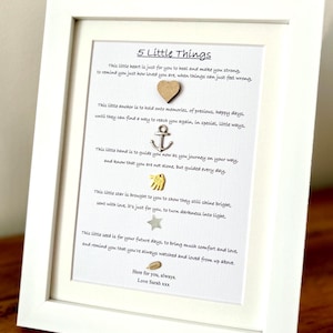 Personalised Sympathy Gift, Bereavement Keepsake for Friend, Family, Loving Remembrance Gift