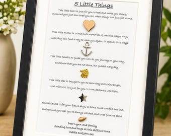 Personalised Bereavement Gift, Sympathy Card for Family, Friend, Loving Remembrance Gift for Loss of Mother, Loss of Husband, Loss of Baby