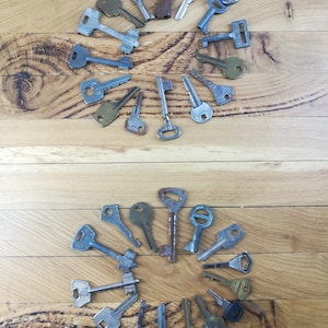 Old Lock Keys, 30 Pieces