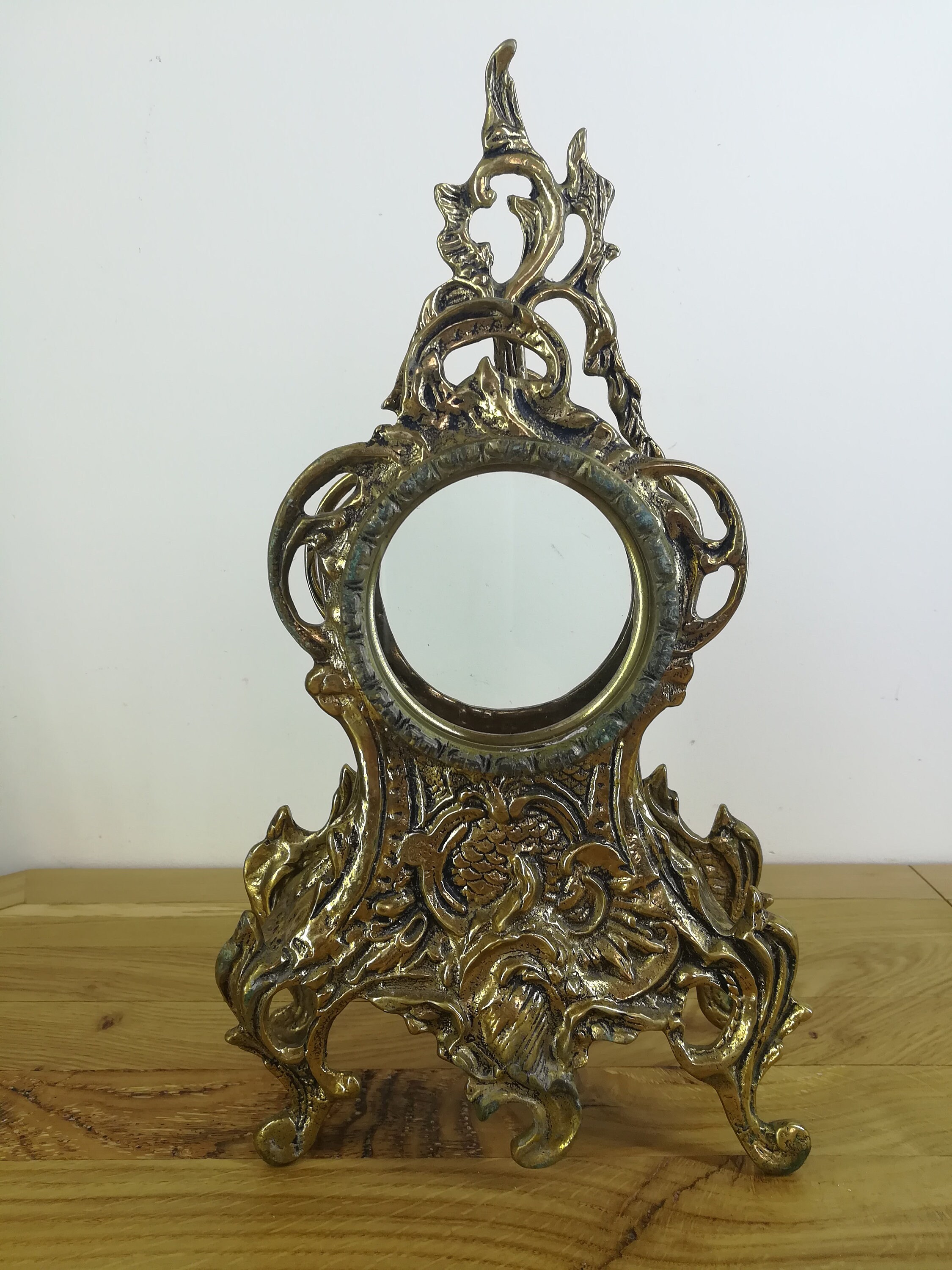 Brass Clock Stand - Etsy