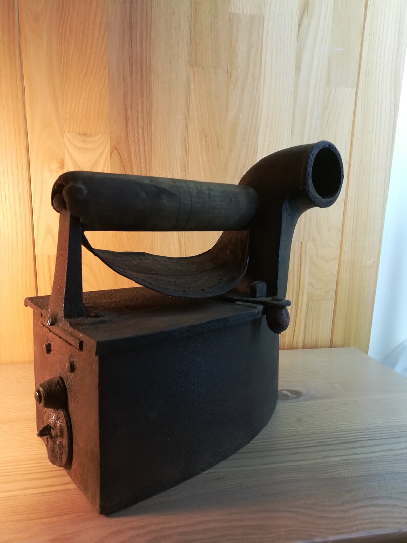 Charcoal Iron Coal Fired Iron Antique Coal Iron Etsy
