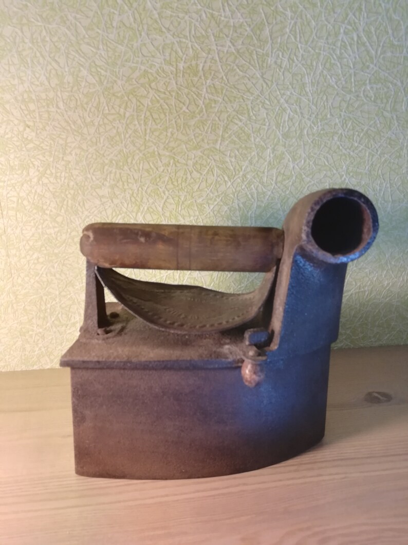 Charcoal Iron Coal Fired Iron Antique Coal Iron Etsy