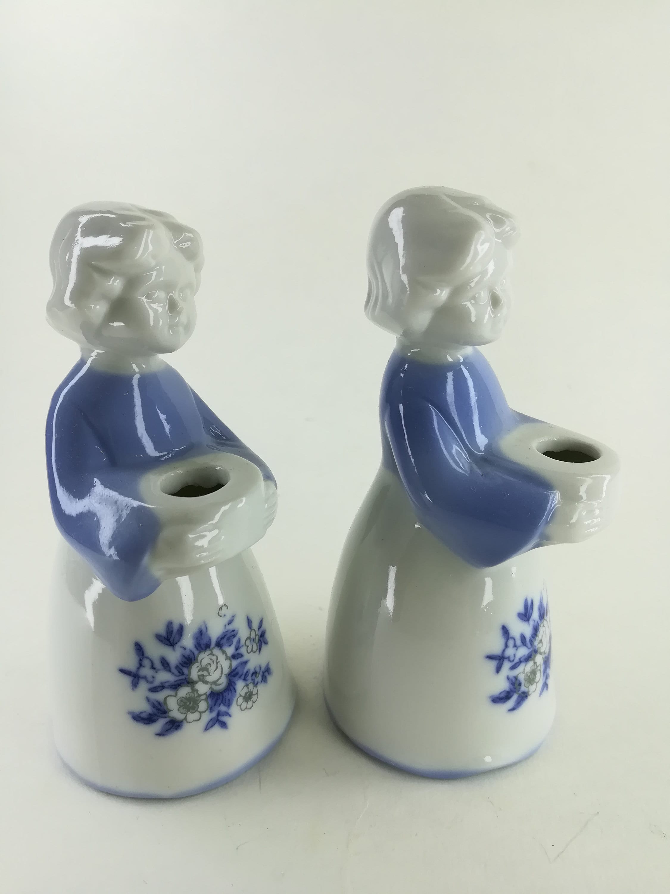 磁器の少女像、ボウルを持った少女の像 - Etsy 日本