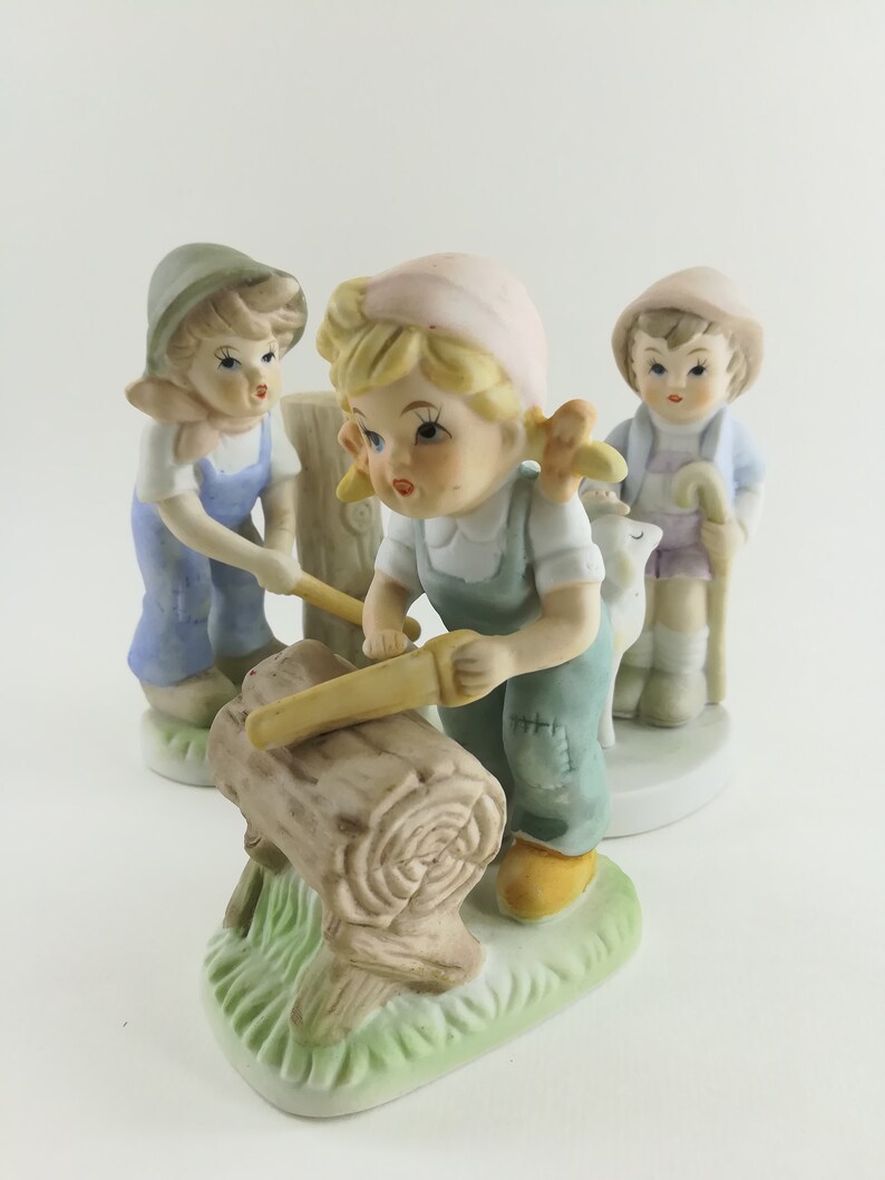 Porcelain Children Figurines