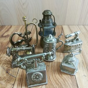 Vintage Brass and Tin Miniatures
