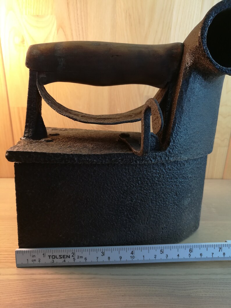 Coal Fired Iron, Antique Coal Iron, Vintage Iron Etsy