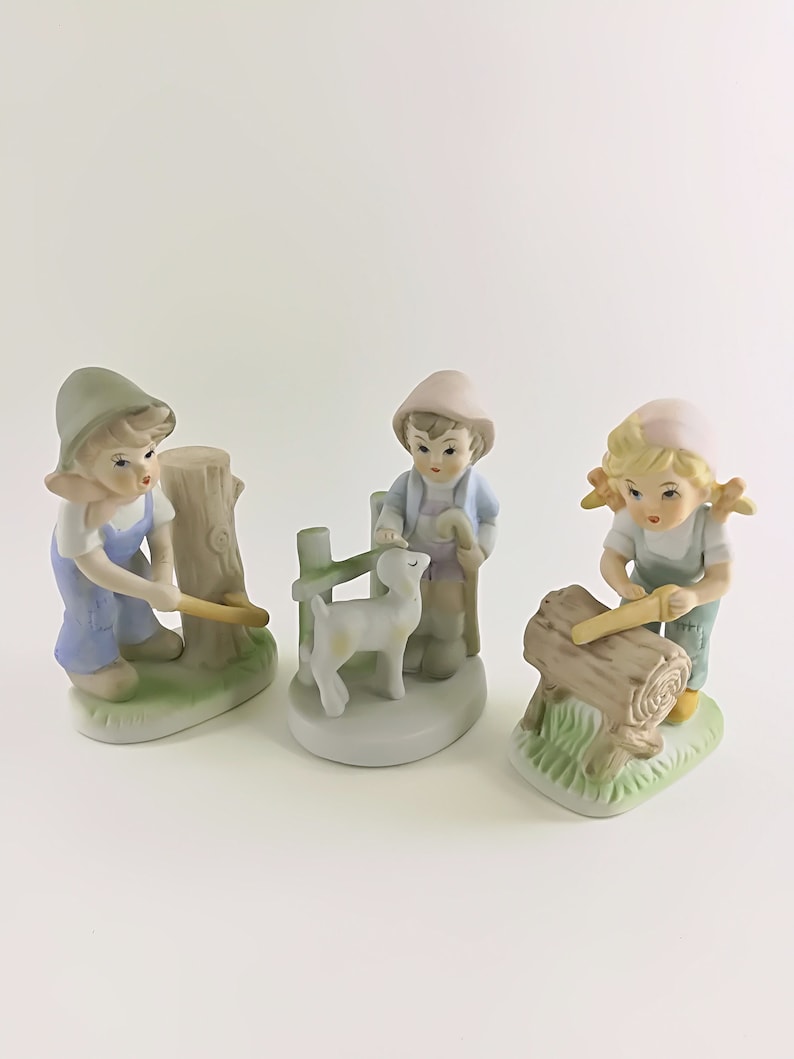 Porcelain Children Figurines