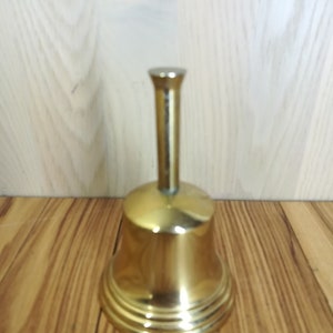 Table Bell, Signed Bronze Bell