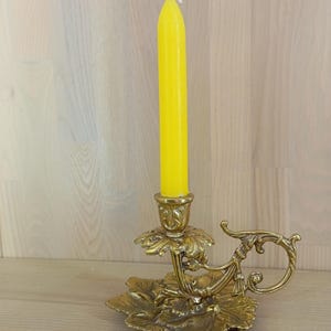 Vintage Bronze Candlestick