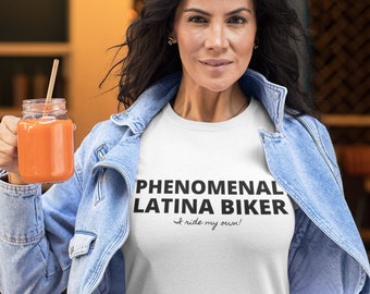 PHENOMENAL LATINA BIKER-I Ride My Own!
