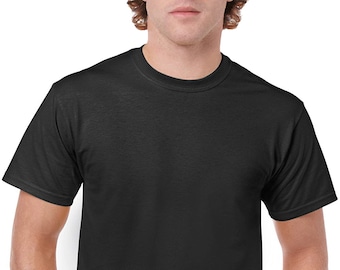 Men's Basic Regular Fit Short Sleeve T-Shirt Short Sleeve Monochrome and Made of First Quality Cotton