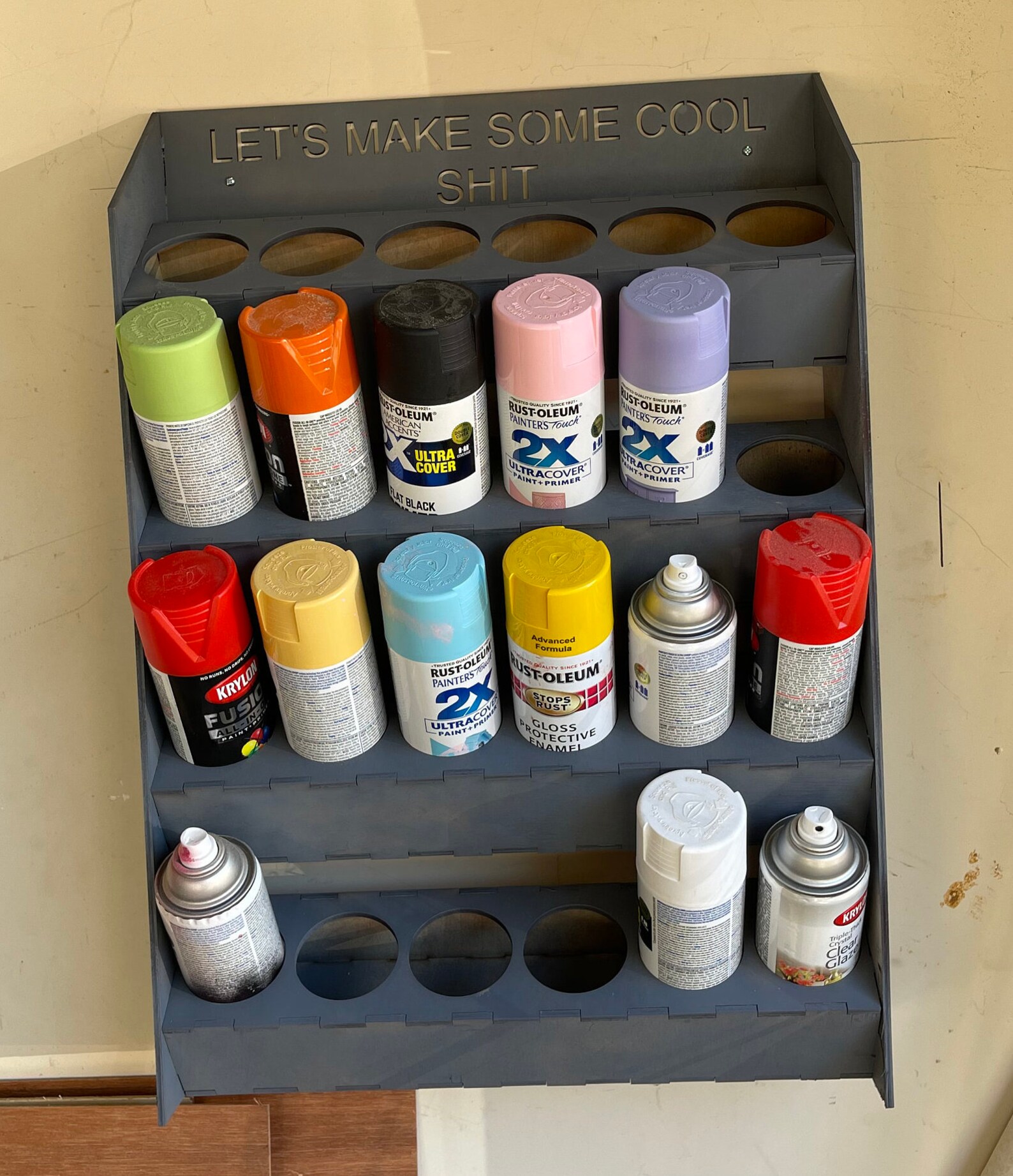 SPRAY CAN HOLDER Dxf File Only Etsy