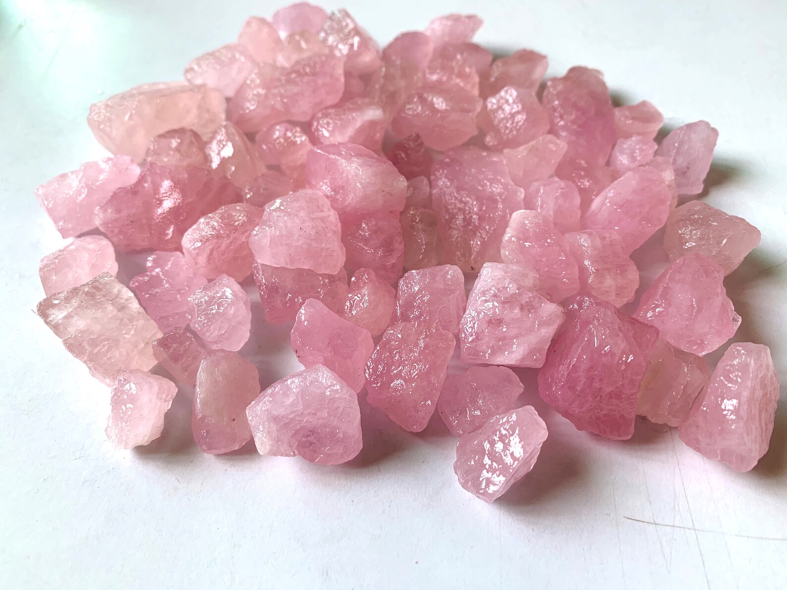 Raw Pink Morganite Rough Crystal Natural Raw Morganite Loose | Etsy