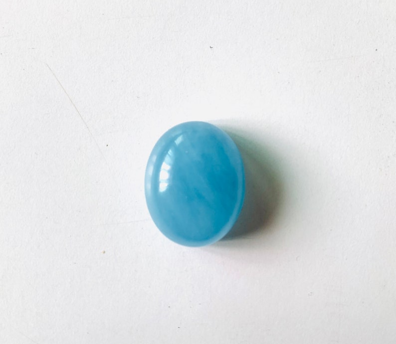 25X20 MM Loose Cabochons for Jewelry Making Natural Aquamarine Smooth Oval Cabochon Aquamarine Cabochons 51 carat Oval Cabochon