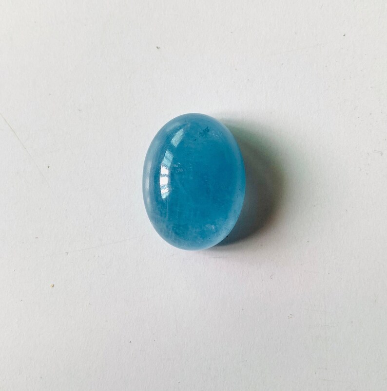 Loose Cabochons for Jewelry Making 24X18 MM Aquamarine Cabochons Natural Aquamarine Smooth Oval Cabochon 41 carat Oval Cabochon