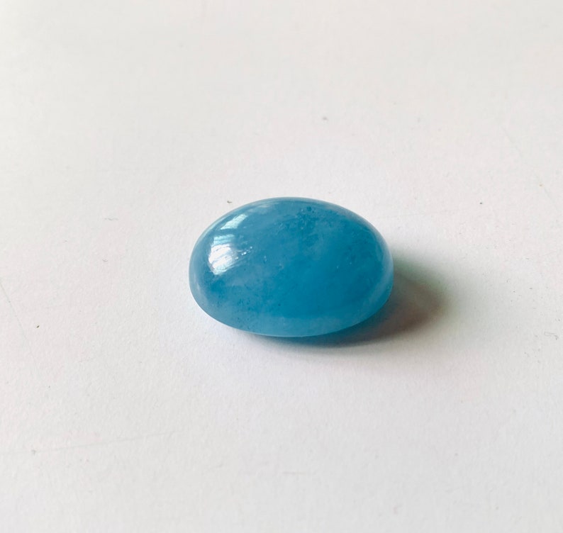 Loose Cabochons for Jewelry Making 24X18 MM Aquamarine Cabochons Natural Aquamarine Smooth Oval Cabochon 41 carat Oval Cabochon