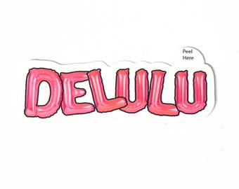 Sticker - Delulu