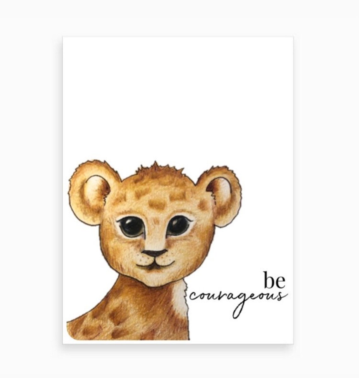 Safari Animals & Quotes for Nursery Nursery Prints Baby Etsy
