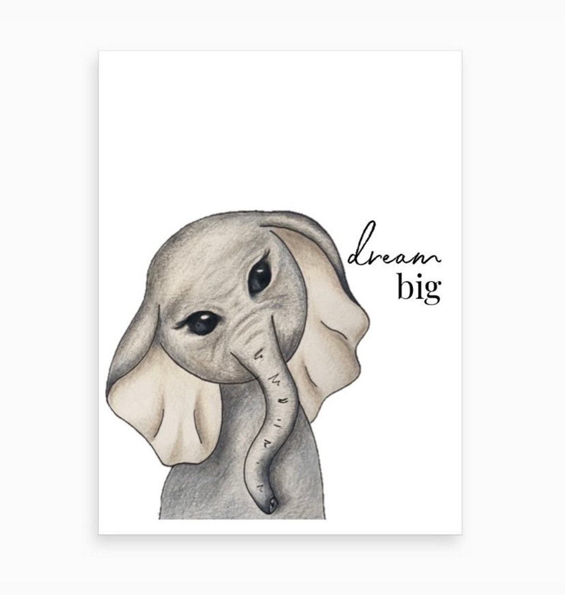 Safari Animals & Quotes for Nursery Nursery Prints Baby Etsy