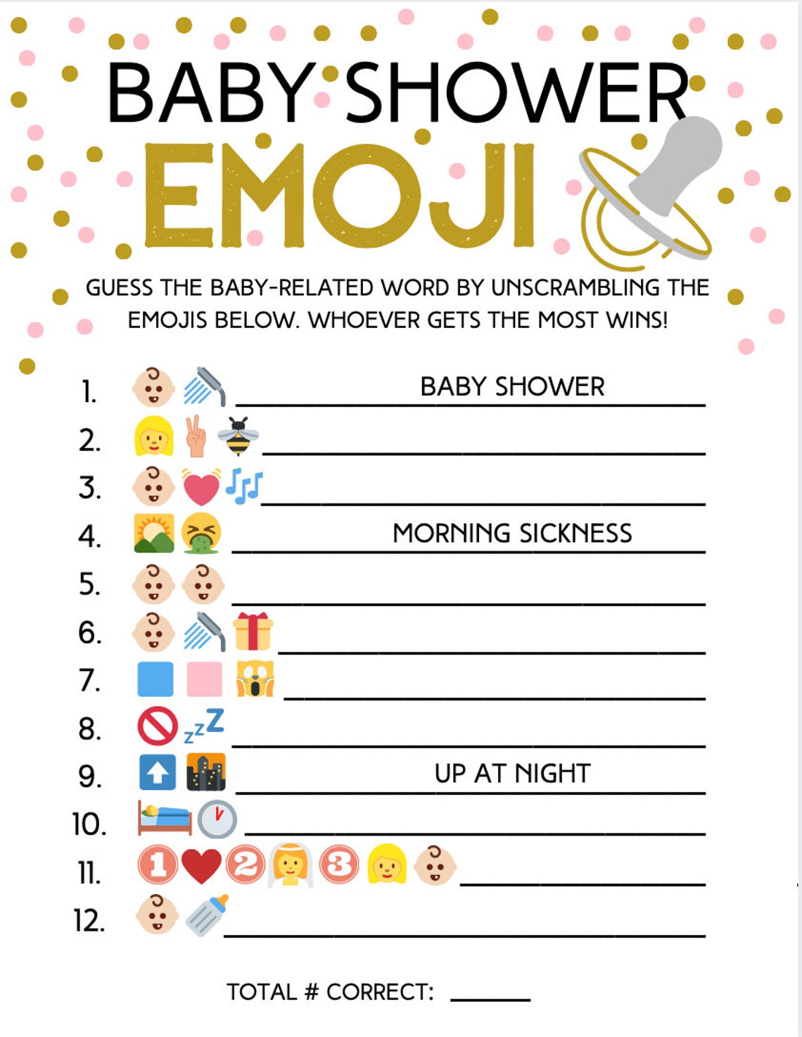 emoji-baby-shower-game-answer-key-emoji-game-emoji-etsy