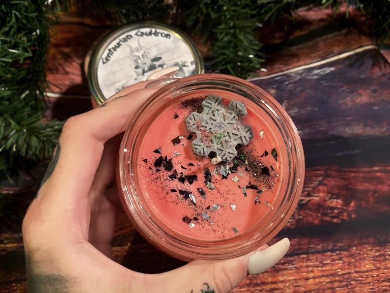 Hand Crafted Soy Wax Candle Krampus Eve