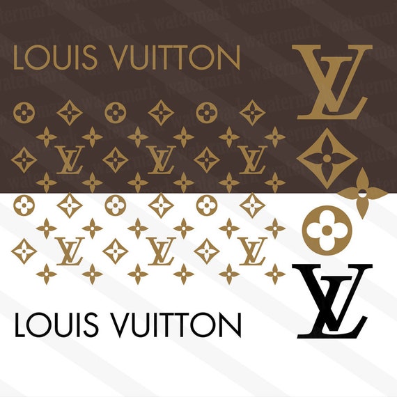 Download Louis Vuitton seamless Pattern svg Louis Vuitton svg LV | Etsy