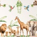 see more listings in the Decalcomanie da muro con animali section