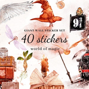 Wizarding World of Harry Potter Hogwarts Express Bumper Sticker Decal –   - Shop for Bobble Heads, Novelties, Stickers — 25th  Anniversary!