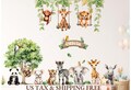 XXL Jungle Baby Animals Wall Stickers – Safari Nursery Decor product logo