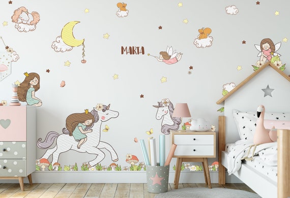 Stickers Muraux Chambre Fille Princesse