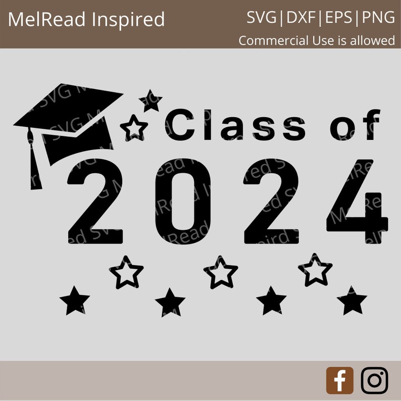 Class of 2024 Svg 2024 Graduate Svg 2024 Svg Graduate Svg Graduation ...