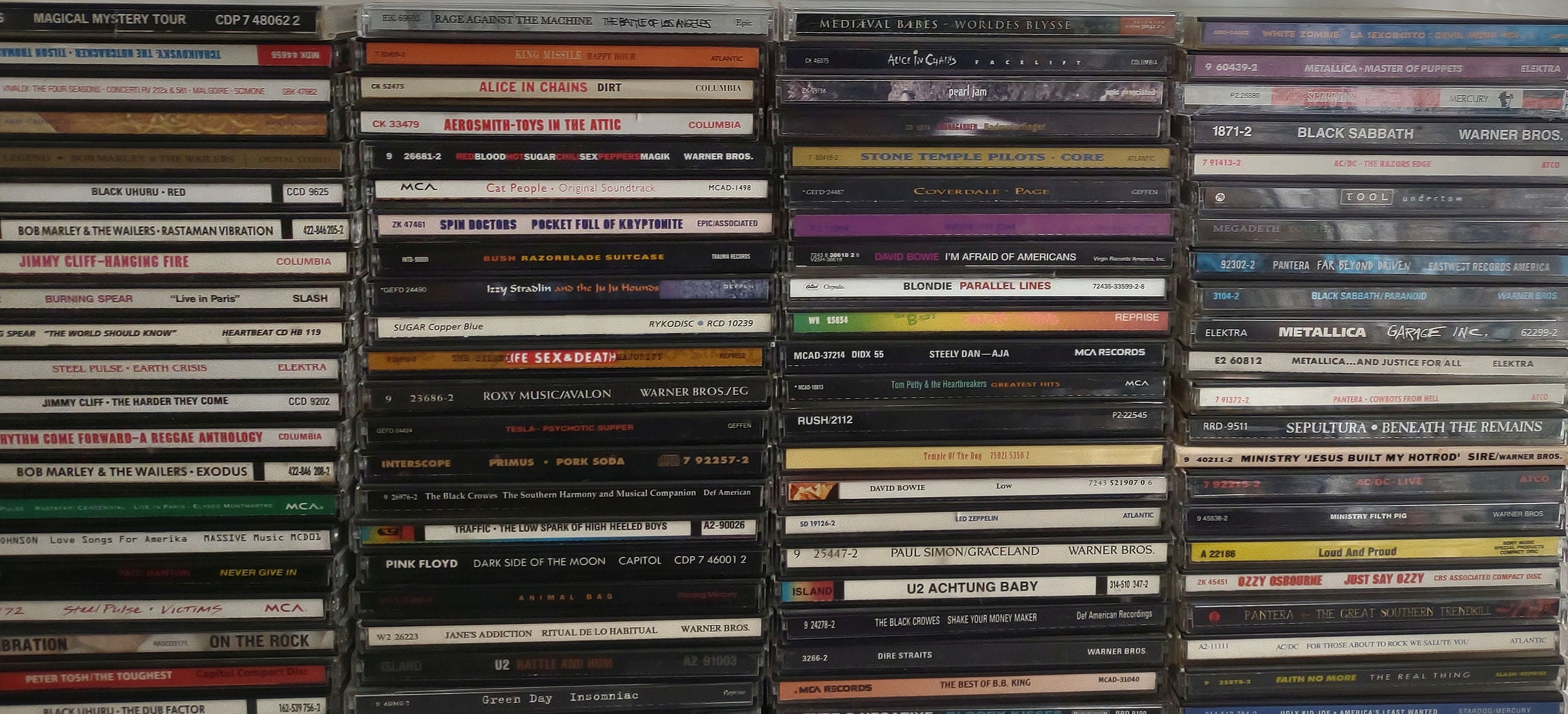 Great Vintage Heavy Metal Cds From the 1990s and Early 2000s AC/DC 