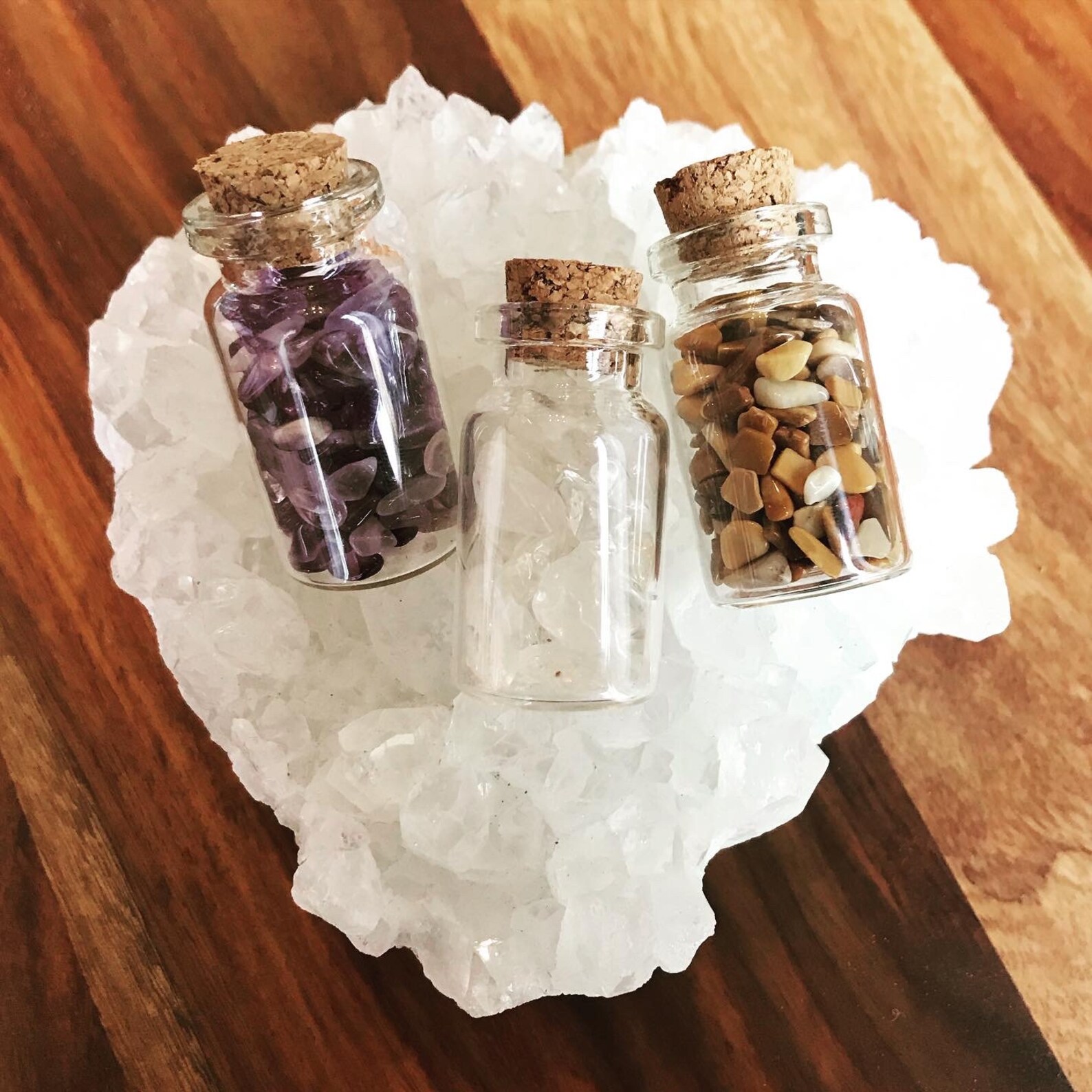 Personalised Crystal Chip Bottles Choose Three Etsy