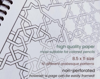 Arabesco / Libro para colorear