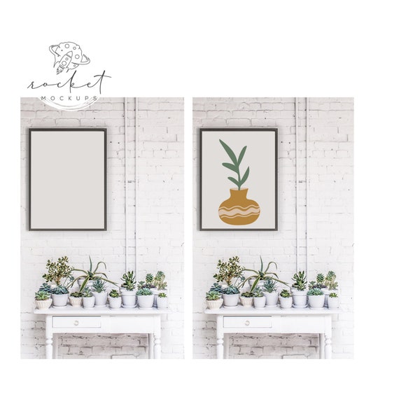 Download Frame Mock Up Mockup Frame Blank Frame Mockup A4 Frame Etsy