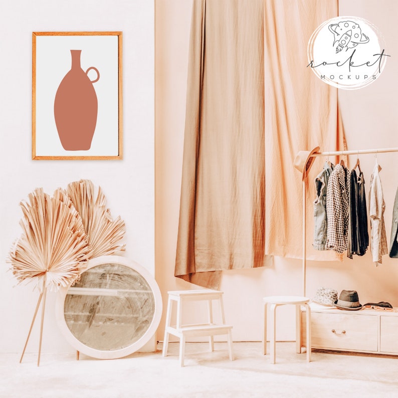 Download 2020 Mockup Frame Bundle Boho MEGA PACK 15 photo framing ...