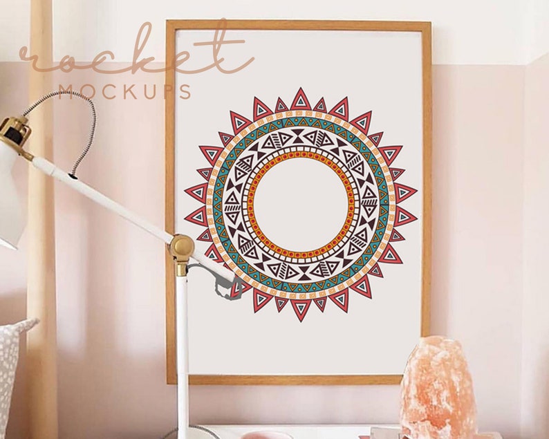 Download Frame Mockup Bundle Set of 4 Boho Picture Mock up photo | Etsy