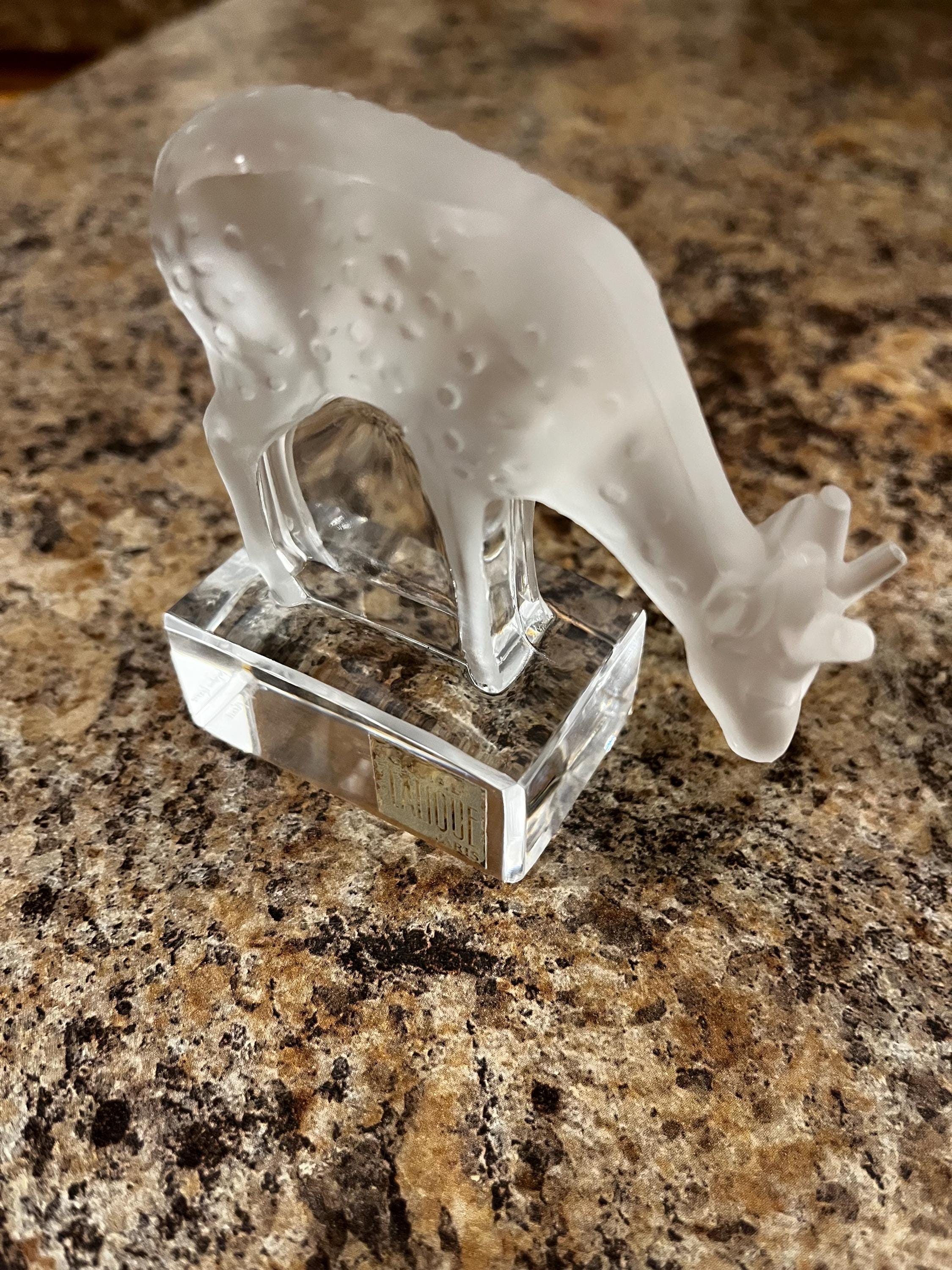 Lalique Deer - Etsy