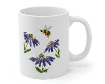 Bee Ceramic Mug 11oz