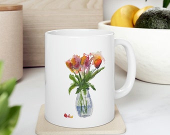 Tulip Ceramic Mug 11oz