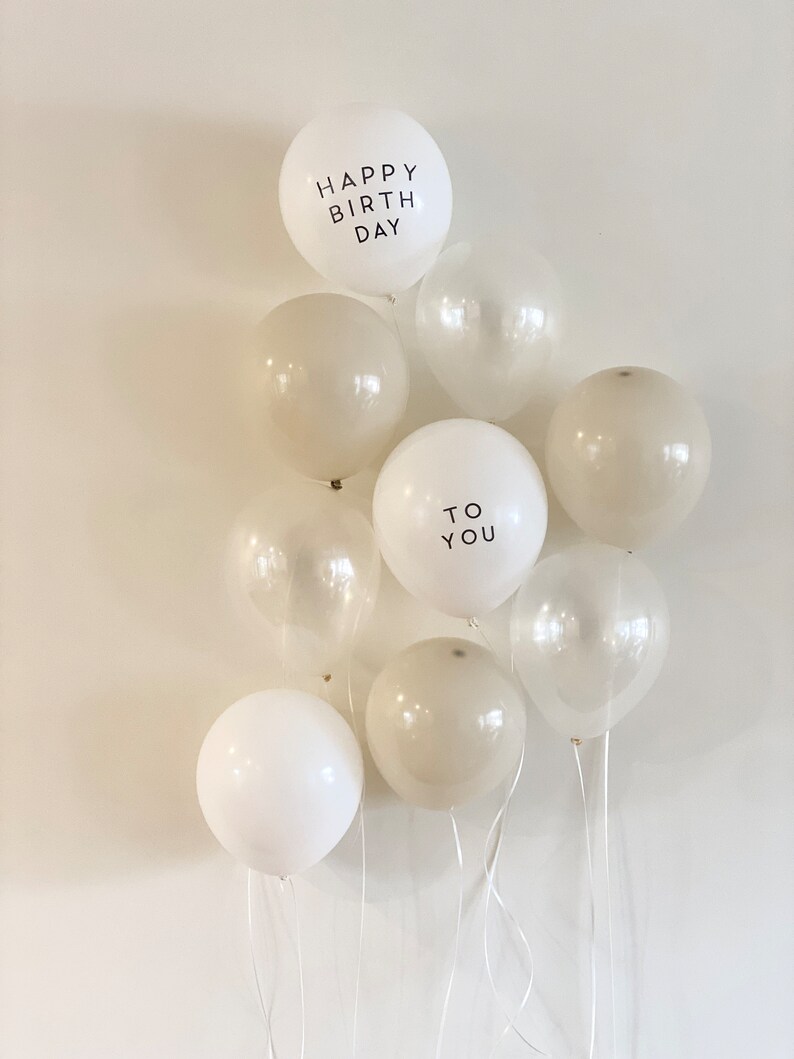 Felt Happy Birthday Banner With Balloons Kits, Colorful Rainbow