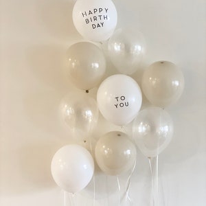 White Sand White Clear Balloons, Balloons For Birthday Party, Balloons For Wedding, Balloons For Photo Shoot, Decorations For Bridal Shower