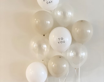White Sand White Clear Balloons, Balloons For Birthday Party, Balloons For Wedding, Balloons For Photo Shoot, Decorations For Bridal Shower