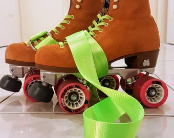 Neon green skate leash